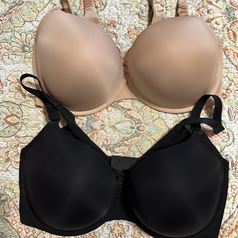 Torrid Black and Nude XO Bra 40 H (both)